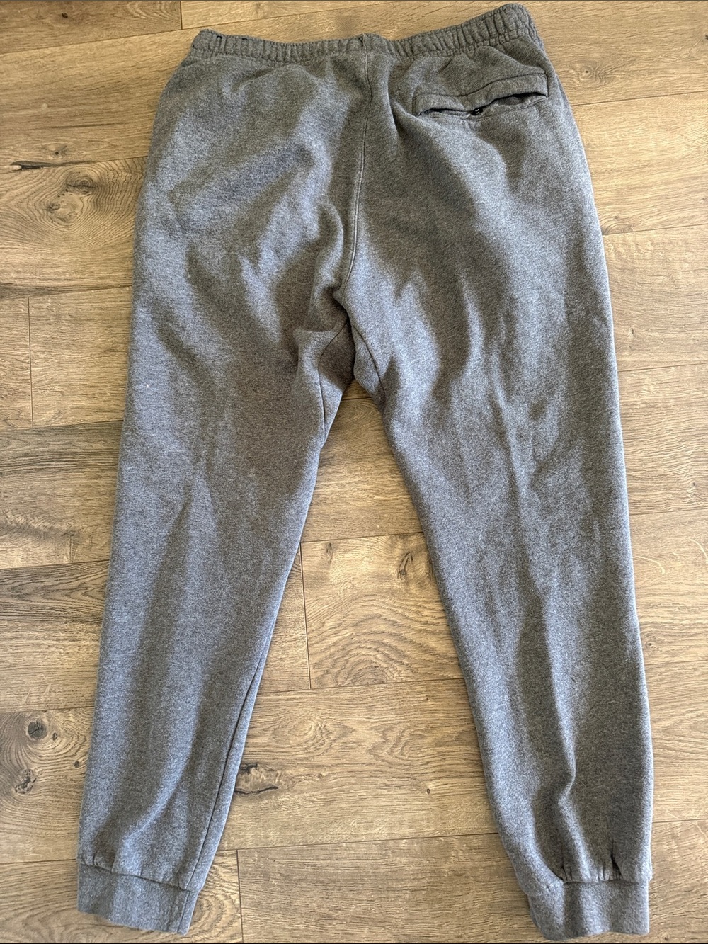 Nike Large Gray Heather Jogger Sweatpants - Picture 3 of 5